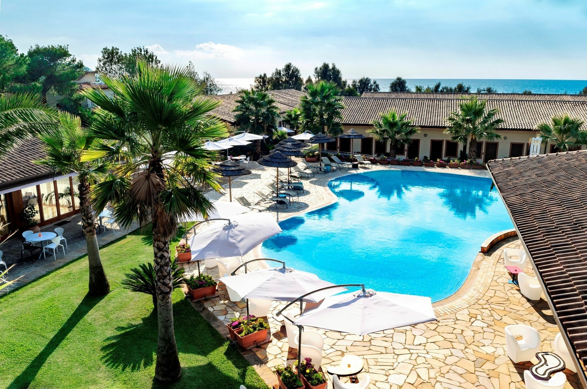 Paestum Inn Beach Resort エクステリア 写真